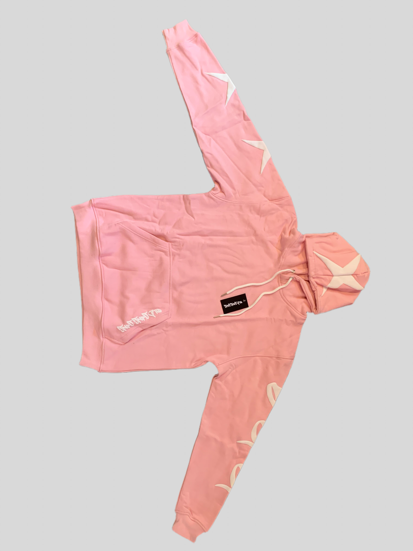Pink hoodie